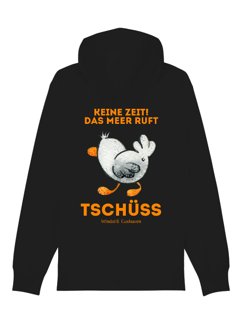 Hoodiejacke Möwe Tschüss Unisex Hoodiejacke Möwe Tschüss Unisex