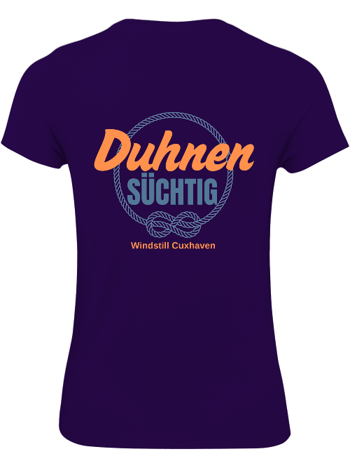 T-Shirt Slim Fit Duhnen süchtig