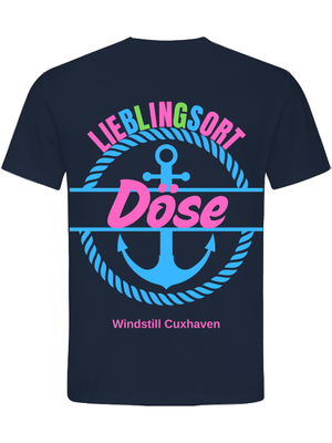 T-Shirt Normal Lieblingsort Döse blau Unisex T-Shirt Normal Lieblingsort Döse blau Unisex
