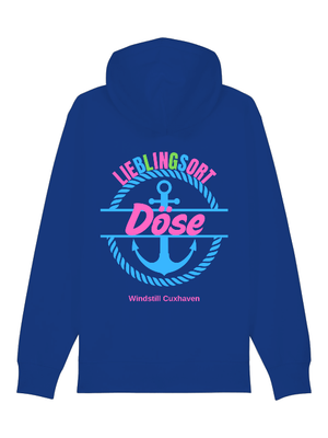 Hoodiejacke Lieblingsort Döse blau Unisex Hoodiejacke Lieblingsort Döse blau Unisex