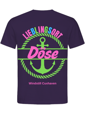 T-Shirt Normal Lieblingsort Döse grün Unisex T-Shirt Normal Lieblingsort Döse grün Unisex