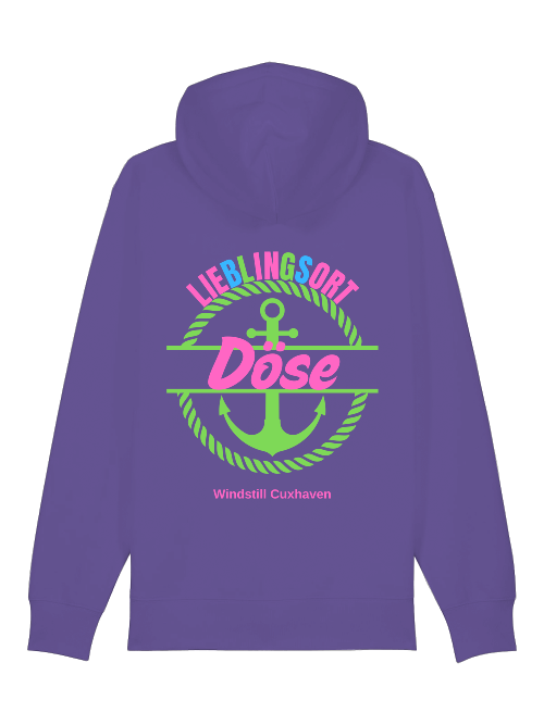 Hoodiejacke Lieblingsort Döse grün Unisex Hoodiejacke Lieblingsort Döse grün Unisex