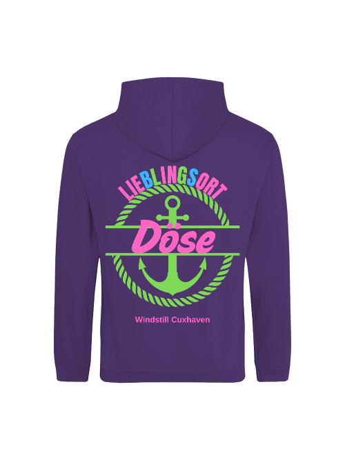 Hoodie Lieblingsort Döse grün Unisex Hoodie Lieblingsort Döse grün Unisex