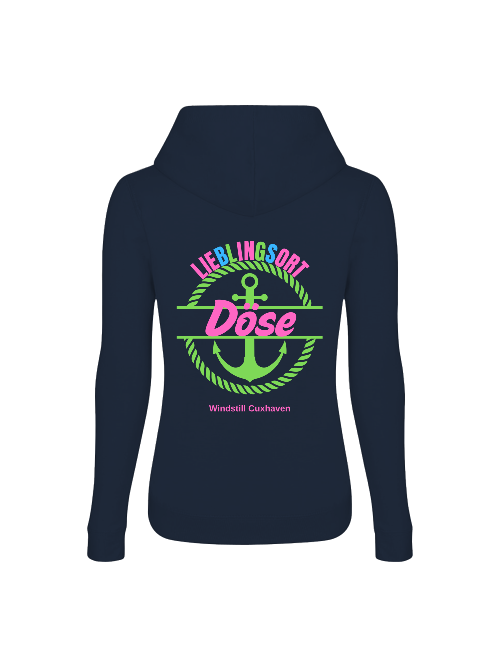 Frauen Hoodie Lieblingsort Döse grün Frauen Hoodie Lieblingsort Döse grün