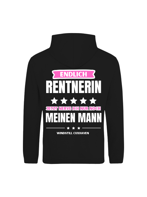 Hoodie Endlich Rentnerin Unisex Hoodie Endlich Rentnerin Unisex