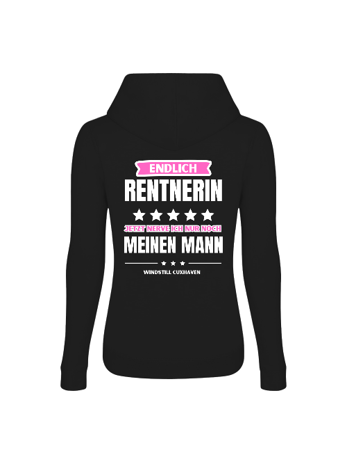 Frauen Hoodie Endlich Rentnerin Frauen Hoodie Endlich Rentnerin