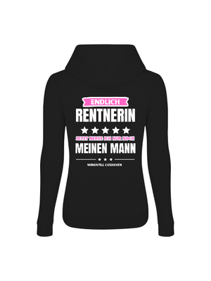 Frauen Hoodie Endlich Rentnerin Frauen Hoodie Endlich Rentnerin