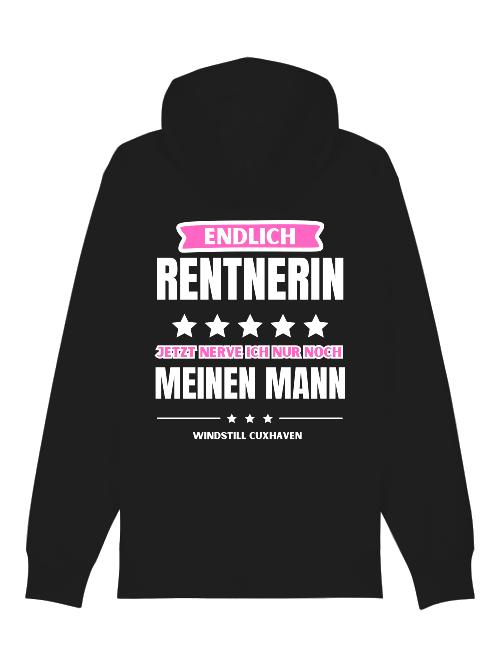 Hoodiejacke Endlich Rentnerin Unisex