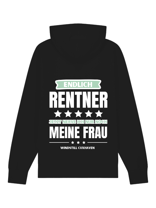 Premium Bio Hoodie Endlich Rentner Unisex Premium Bio Hoodie Endlich Rentner Unisex