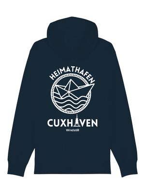Hoodiejacke Heimathafen Cuxhaven Unisex
