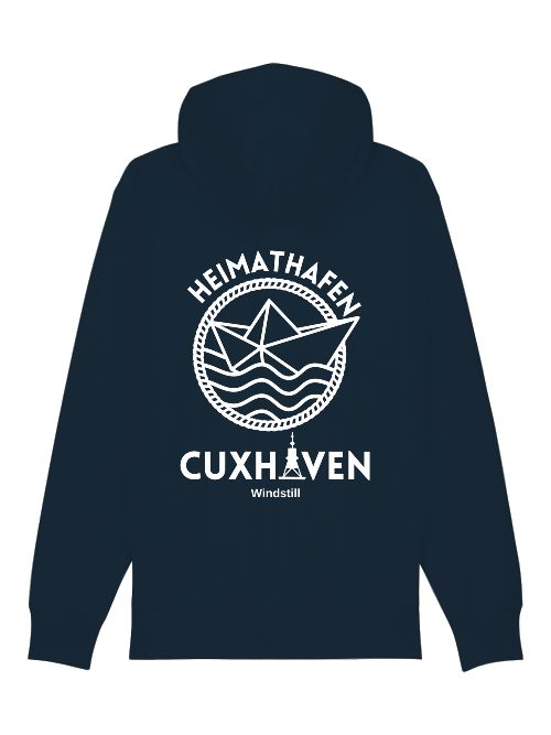 Hoodiejacke Heimathafen Cuxhaven Unisex