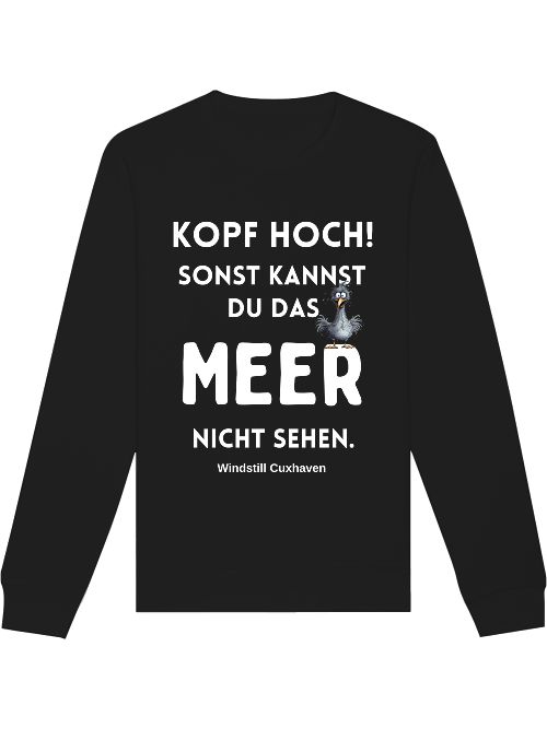 Sweatshirt Kopf Hoch Unisex
