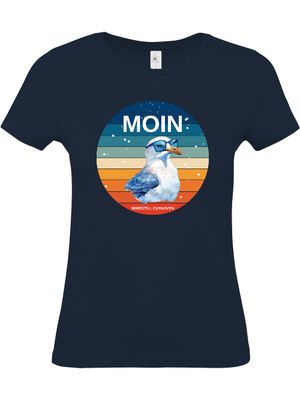 T-Shirt Slim Fit Möwe Moin