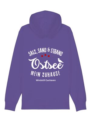 Hoodiejacke Ostsee Mein Zuhause Unisex