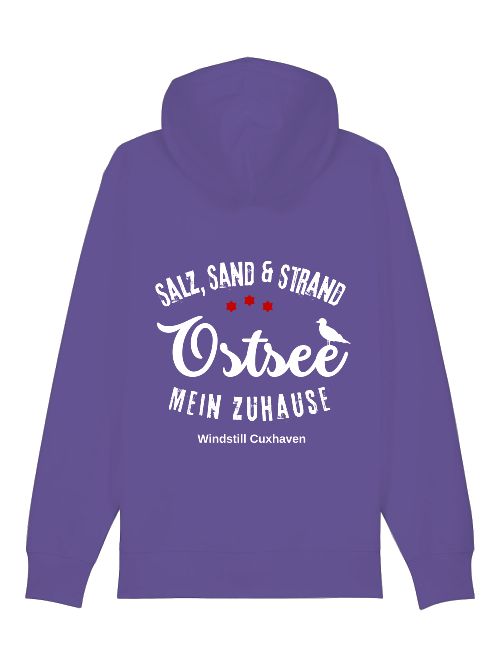 Hoodiejacke Ostsee Mein Zuhause Unisex