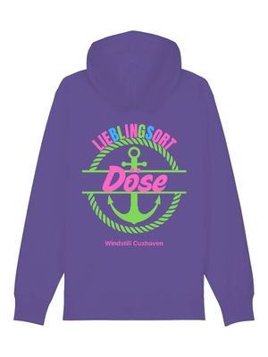 Hoodiejacke Lieblingsort Döse grün Unisex