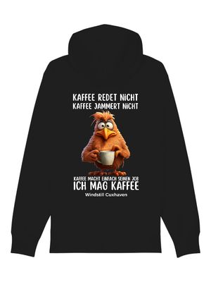Hoodiejacke Kaffee Unisex