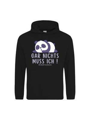 Hoodie Panda Gar nichts Unisex