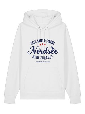 Premium Bio Hoodie Nordsee Mein Zuhause Unisex