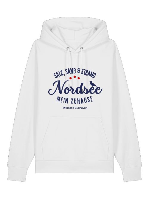 Premium Bio Hoodie Nordsee Mein Zuhause Unisex