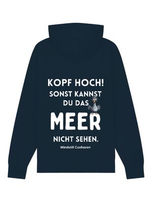 Premium Bio Hoodie Kopf Hoch Unisex