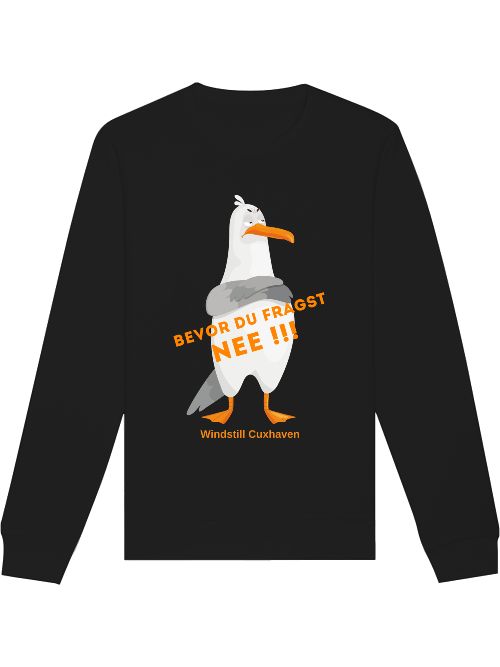 Sweatshirt Bevor du fragst Unisex