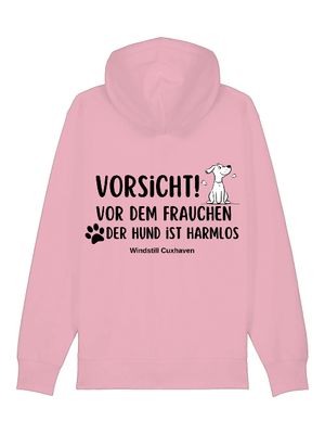 Hoodiejacke Vorsicht Unisex