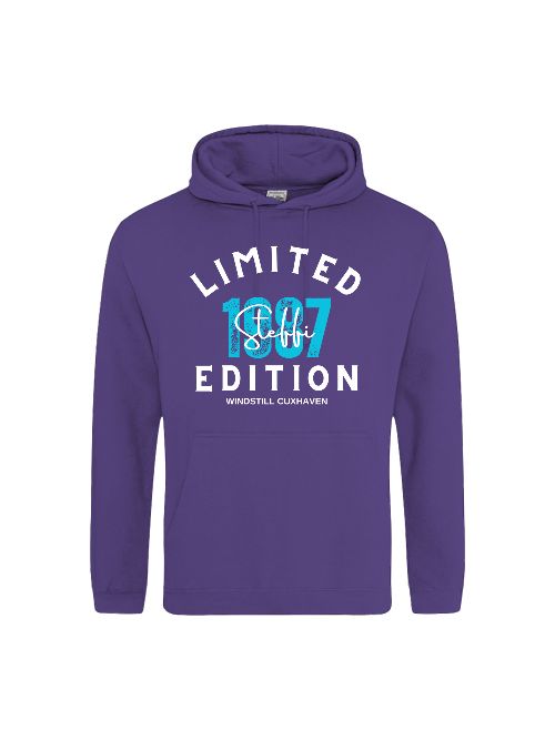 Hoodie Limited Edition personalisierbar Unisex
