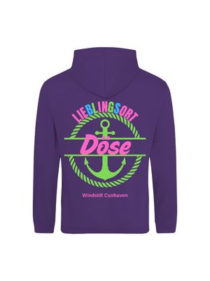 Hoodie Lieblingsort Döse grün Unisex