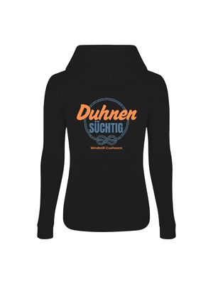 Frauen Hoodie Duhnen süchtig