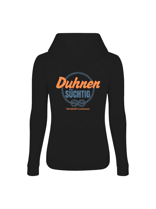 Frauen Hoodie Duhnen süchtig