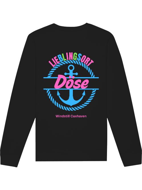 Sweatshirt Lieblingsort Döse blau Unisex