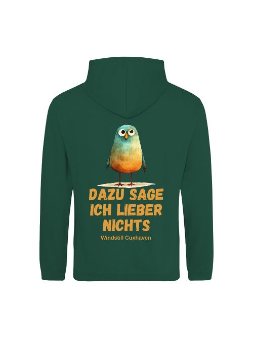 Hoodie Dazu sage ich lieber nichts Unisex