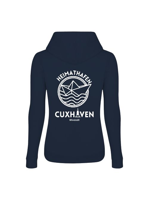 Frauen Hoodie Heimathafen Cuxhaven