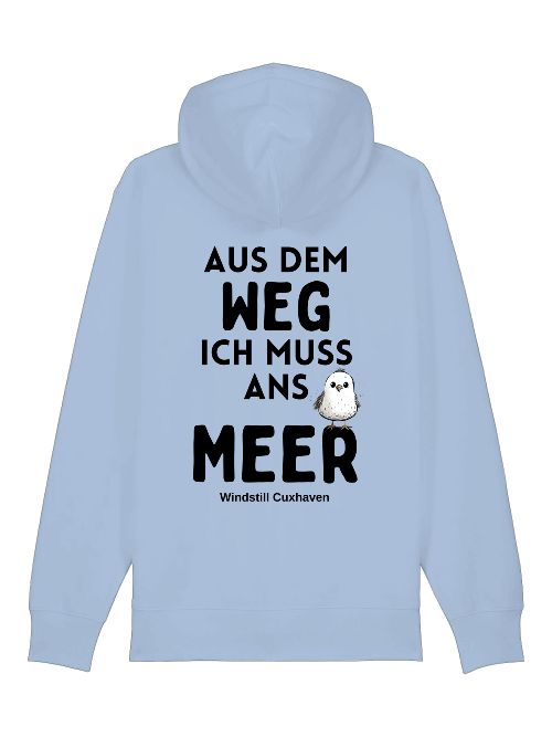 Hoodiejacke Aus dem Weg Unisex
