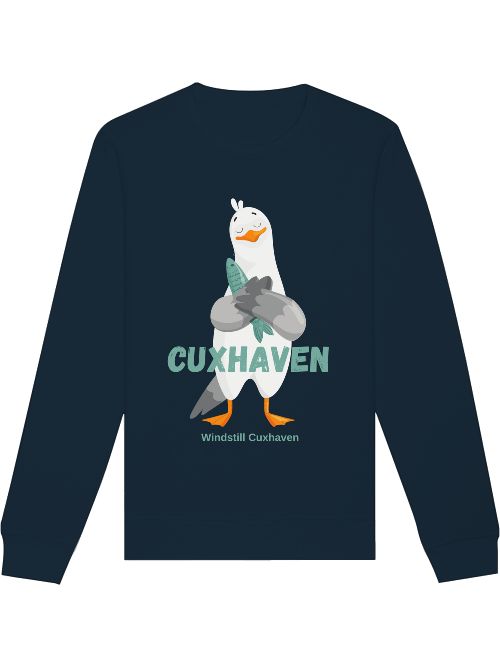 Sweatshirt Möwe Cuxhaven Unisex