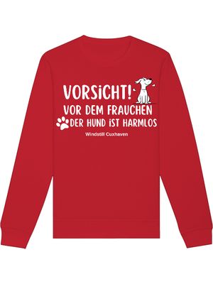 Sweatshirt Vorsicht Unisex