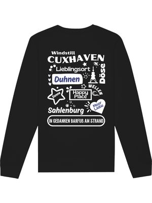 Sweatshirt Cuxhaven Wildes Design Unisex