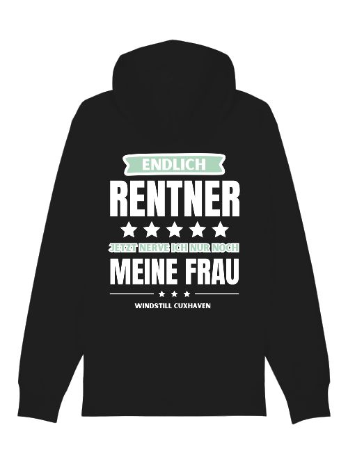 Hoodiejacke Endlich Rentner Unisex