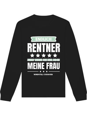 Sweatshirt Endlich Rentner Unisex