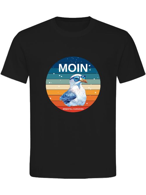 T-Shirt Normal Fit Möwe Moin Unisex