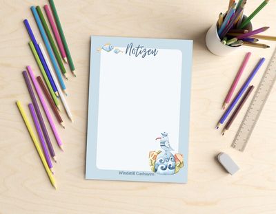 Notizblock A6 "Möwe"