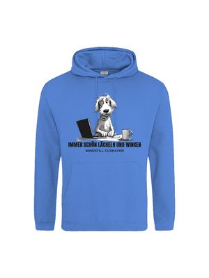 Hoodie Lächeln und Winken Unisex