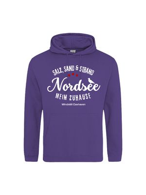 Hoodie Nordsee Mein Zuhause Unisex
