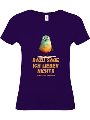T-Shirt Slim Fit Dazu sage ich lieber nichts