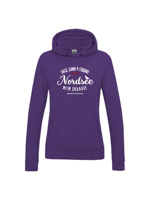 Frauen Hoodie Nordsee Mein Zuhause