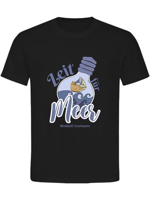T-Shirt Normal Fit Zeit für Meer Unisex