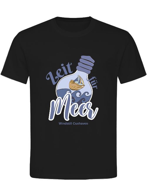 T-Shirt Normal Fit Zeit für Meer Unisex