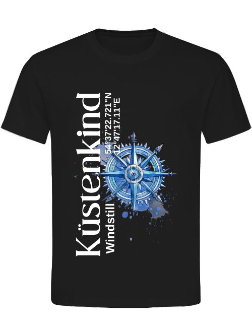 T-Shirt Normal Fit Küstenkind Ostsee Unisex