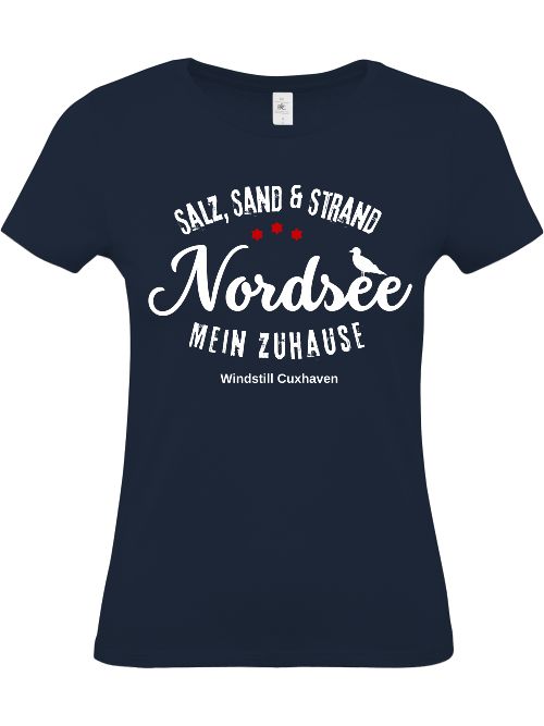 T-Shirt Slim Fit Nordsee Mein Zuhause
